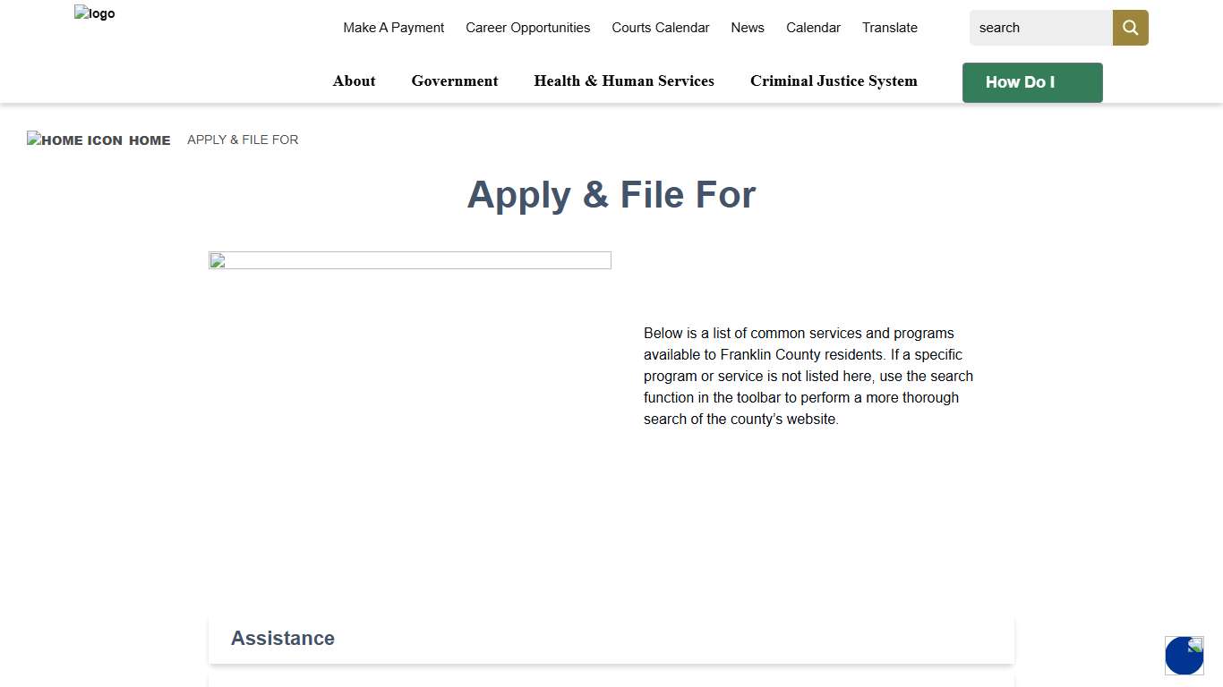Apply & File For -Franklin County